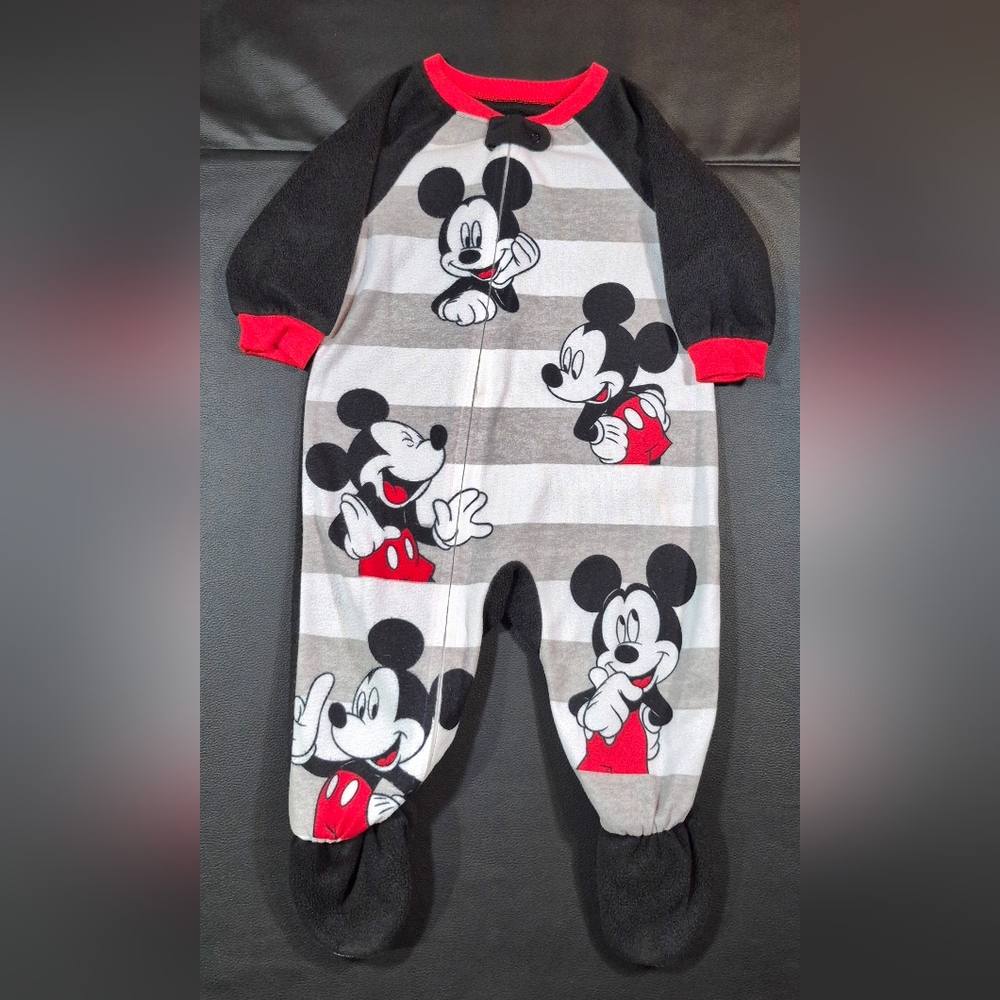 Disney Mickey Mouse Black and Gray One Piece